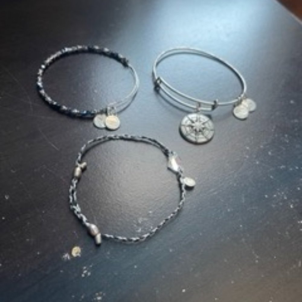 Alex and Ani Bracelet Set